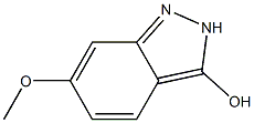 6-Methoxy-2H-indazol-3-ol Struktur