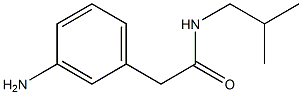 58730-42-0 2-(3-aminophenyl)-N-(2-methylpropyl)acetamide