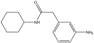 58730-45-3 2-(3-aminophenyl)-N-cyclohexylacetamide