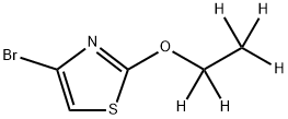 4-Bromo-2-(ethoxy-d5)-thiazole Struktur