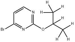 4-Bromo-2-(iso-propoxy-d7)-pyrimidine Structure