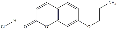 7-(2-Aminoethoxy)-2H-chromen-2-one Hydrochloride, 2183577-00-4, 结构式