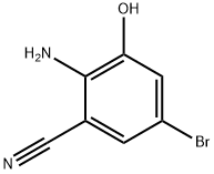 2-AMINO-5-BROMO-3-HYDROXYBENZONITRILE,176718-55-1,结构式