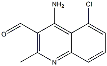 4-Amino-5-chloro-2-methyl-quinoline-3-carbaldehyde