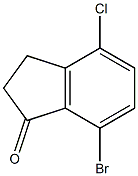 7-Bromo-4-chloro-1-indanone|7-溴-4-氯茚酮