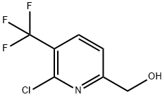 (6-Chloro-5-(trifluoromethyl)pyridin-2-yl)methanol Structure