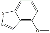 4-Methoxybenzo[d]isothiazole, 35272-30-1, 结构式