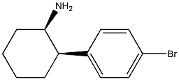 (1R,2R)-2-(4-bromophenyl)cyclohexanamine Structure