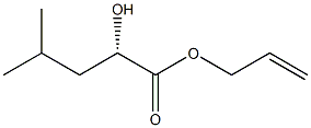 (S)-allyl 2-hydroxy-4-methylpentanoate Structure
