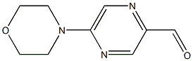 5-morpholinopyrazine-2-carbaldehyde 结构式