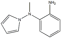 N1-methyl-N1-(1H-pyrrol-1-yl)benzene-1,2-diamine Struktur