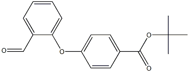 tert-butyl 4-(2-formylphenoxy)benzoate Struktur