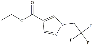 Ethyl 1-(2,2,2-trifluoroethyl)-1H-pyrazole-4-carboxylate Structure