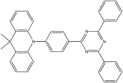9,10-Dihydro-9,9-dimethyl-10-(4-(4,6-diphenyl-1,3,5-triazin-2-yl)phenyl)acridine