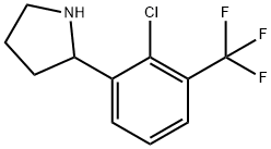 1270369-25-9 2-[2-CHLORO-3-(TRIFLUOROMETHYL)PHENYL]PYRROLIDINE