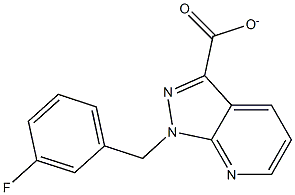 1- (3-fluorobenzyl) -1H-pyrazolo {3,4-b} pyridine-3-carboxylate