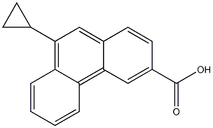 9-cyclopropylphenanthrene-3-carboxylic acid Structure