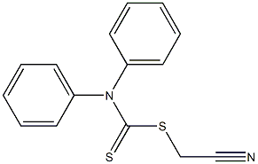 Cyanomethyl diphenylcarbamodithioate 97% (HPLC) Struktur