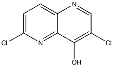 3,6-Dichloro-[1,5]naphthyridin-4-ol Structure