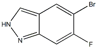 5-Bromo-6-fluoro-2H-indazole Structure