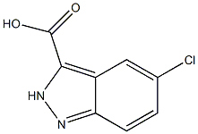 5-Chloro-2H-indazole-3-carboxylic acid Struktur