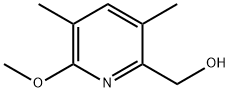 6-Methoxy-3,5-dimethyl-2-pyridinemethanol Struktur