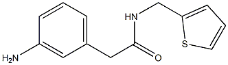 2-(3-aminophenyl)-N-(thiophen-2-ylmethyl)acetamide