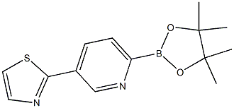 2-(6-(4,4,5,5-tetramethyl-1,3,2-dioxaborolan-2-yl)pyridin-3-yl)thiazole