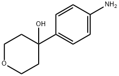 4-(4-氨基苯基)四氢-2H-吡喃-4-醇, 1002726-77-3, 结构式