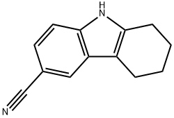 6,7,8,9-四氢-5H-咔唑-3-甲腈 结构式
