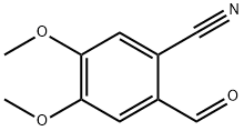 2-Formyl-4,5-dimethoxybenzonitrile Structure