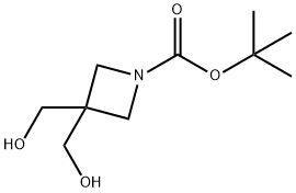 tert-butyl 3,3-bis(hydroxymethyl)azetidine-1-carboxylate Structure