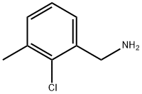 (2-氯-3-甲基苯基)甲胺 结构式