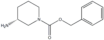 (R)-3-AMino-1-N-Cbz-piperidine 化学構造式