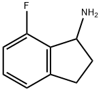 7-FLUOROINDANYLAMINE 结构式