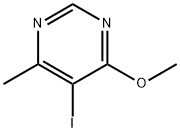 5-Iodo-4-methoxy-6-methylpyrimidine Struktur