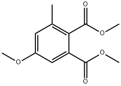 Dimethyl 5-methoxy-3-methylphthalate 化学構造式
