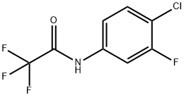 N-(4-Chloro-3-fluoro-phenyl)-2,2,2-trifluoro-acetamide Structure