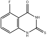 5-fluoro-4-oxo-1,2,3,4-tetrahydroquinazoline-2-thione Structure