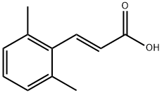 2-Propenoic acid, 3-(2,6-dimethylphenyl)-, (2E)-
 Struktur