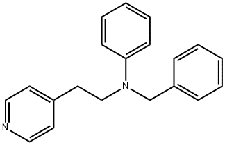 N-Benzyl-N-(2-(pyridin-4-yl)ethyl)aniline 结构式
