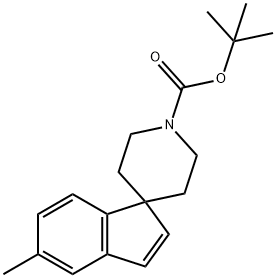 Tert-Butyl 5-Methylspiro[Indene-1,4'-Piperidine]-1'-Carboxylate Structure