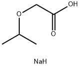 Sodium 2-isopropoxyacetate Struktur