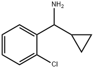 (2-CHLOROPHENYL)(CYCLOPROPYL)METHANAMINE Structure