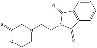 2-(2-thiomorpholinoethyl)isoindoline-1,3-dione Struktur