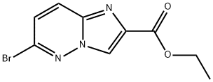 ethyl 6-bromoimidazo[1,2-b]pyridazine-2-carboxylate, 1187236-98-1, 结构式