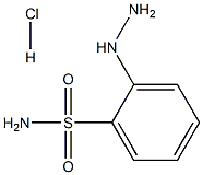 2-Hydrazino-benzenesulfonamide hydrochloride Structure