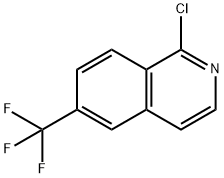 1-氯-6-(三氟甲基)异喹啉, 1196152-92-7, 结构式