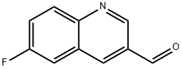 6-氟喹啉-3-甲醛, 1196154-66-1, 结构式