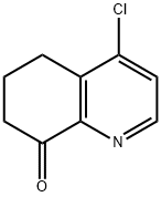 4-Chloro-6,7-dihydro-5H-quinolin-8-one Struktur